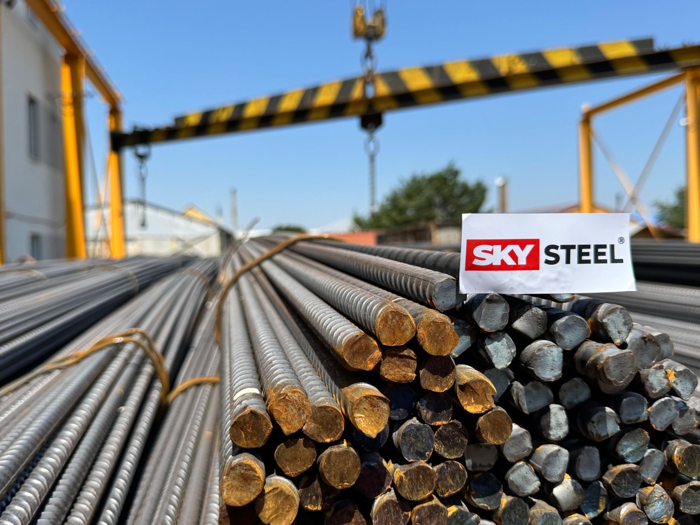 Betonářská výztuž SkySteel — ocelové pruty